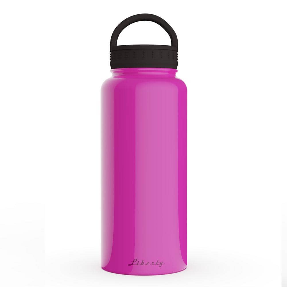 Non-Insulated Water Bottles with Handle & Leak Proof Lid Reusable