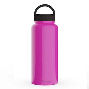 Liberty 20 oz. Aurora Panther Black Insulated Stainless Steel Water Bottle  with D-Ring Lid DW2000601005DWDR - The Home Depot