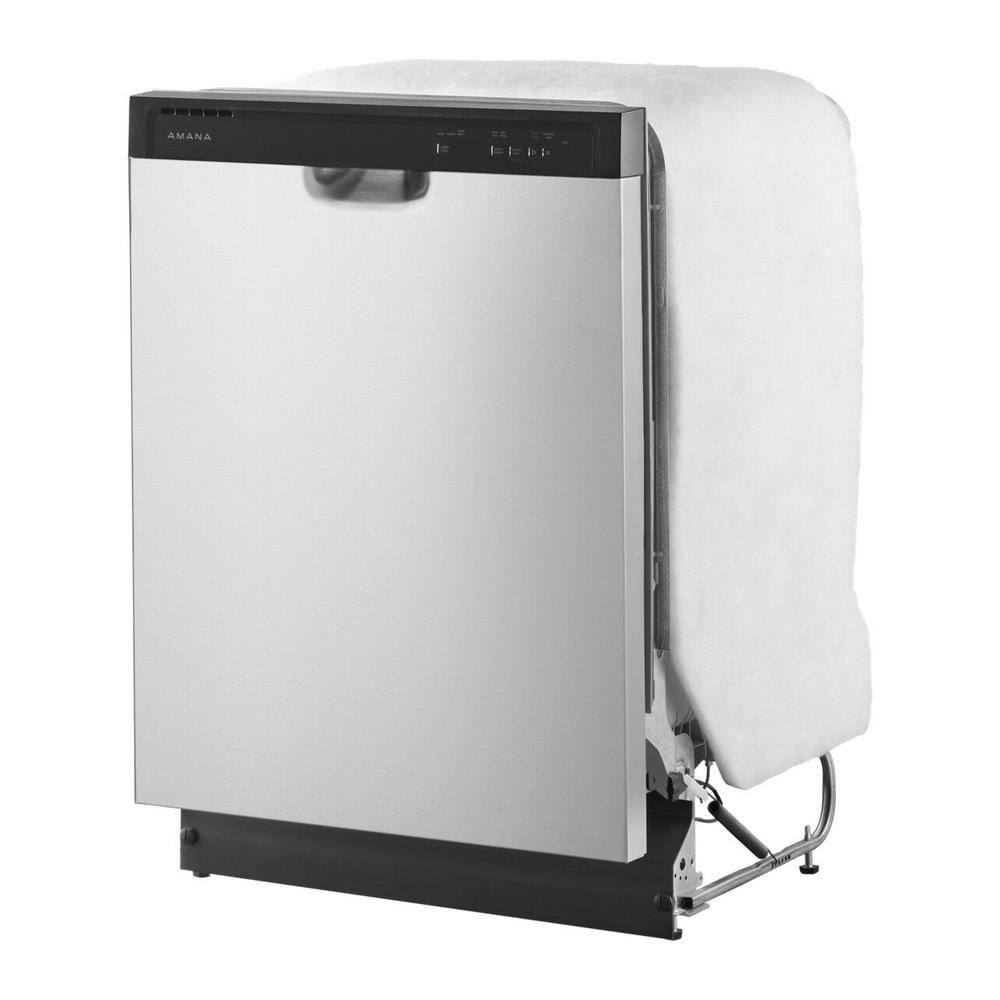 Amana Stainless Steel Built-In Dishwasher with Front Control