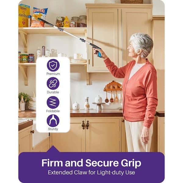Justincity 36 in. Foldable Grabber Reacher Tool for Seniors Anti
