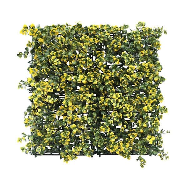 BANSA ROSE 20 in. H x 20 in. W Plastic Artificial Ivy Lavender
