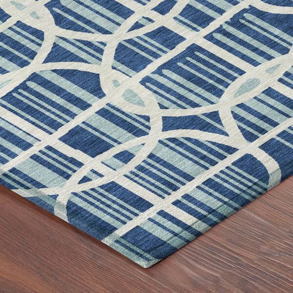 Chantille Machine Washable Indoor/Outdoor Abstract ACN2769 Baltic 10 ft. x 14 ft. Area Rug