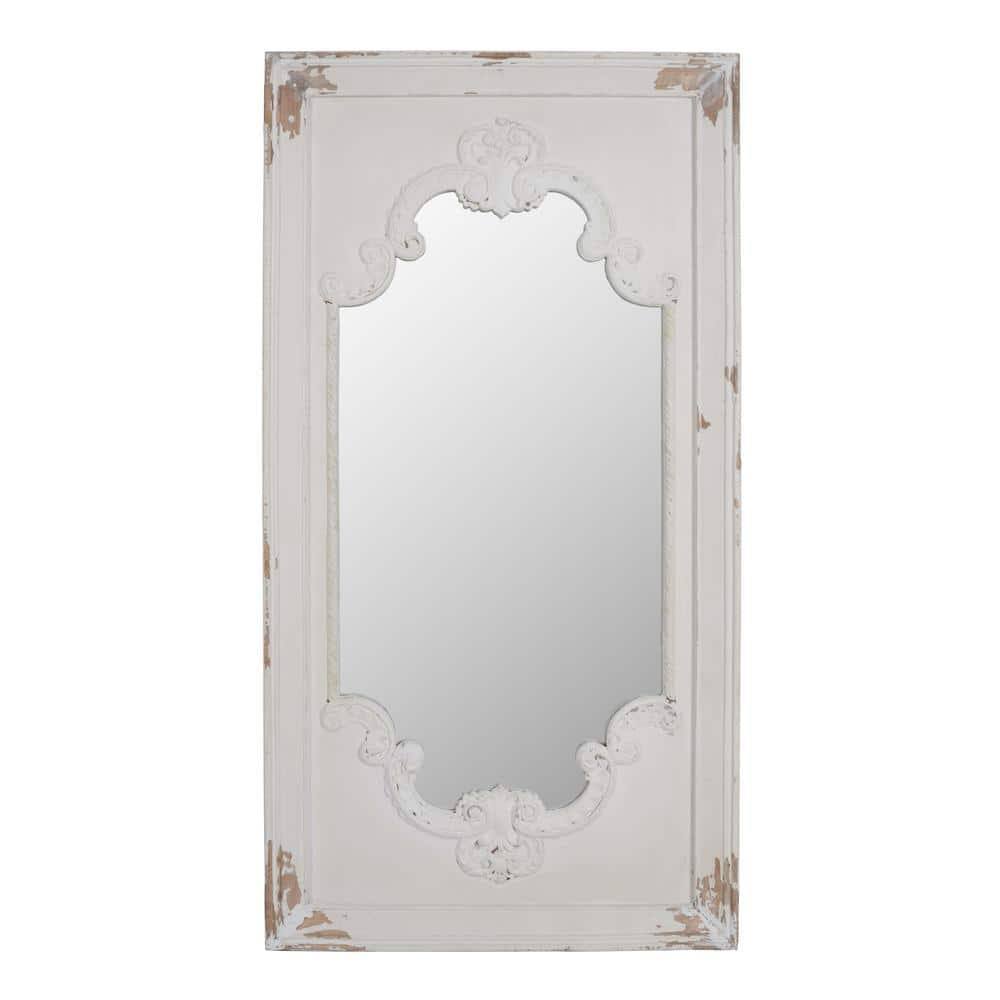 Wholesale Regal White Distressed Wall Mirror - Buy Wholesale Mirrors