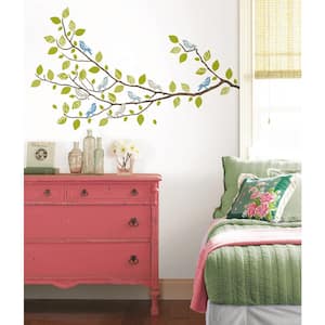 Green Sitting In A Tree Wall Decal