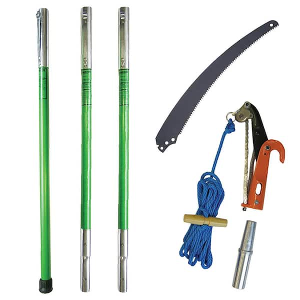 Jameson Landscaper pH-11 Pruner Package with Three 6 ft. Poles