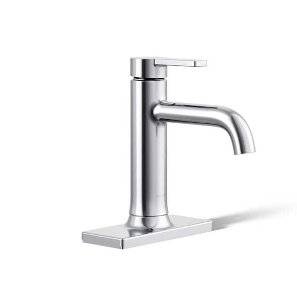 KOHLER Venza Single-Handle Single-Hole Bathroom Faucet in Polished Chrome