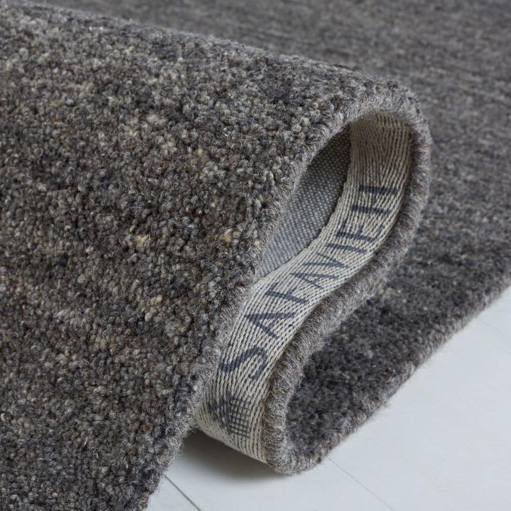 Handmade Tufted Wool Rectangular Rug in Gray - 3' x 5'