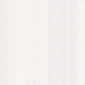 Jaipur Light Green Elephant Skin Texture White Wallpaper Sample