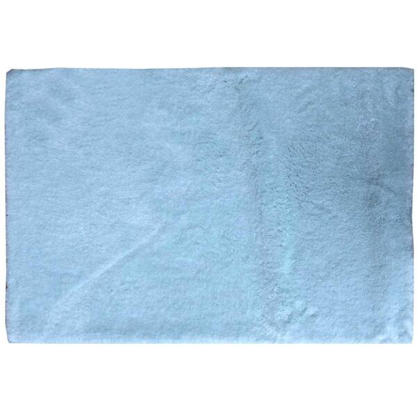 Home Dynamix Alpine Aquamarine 21 in. x 34 in. Plush Bath Mat 2SLP321