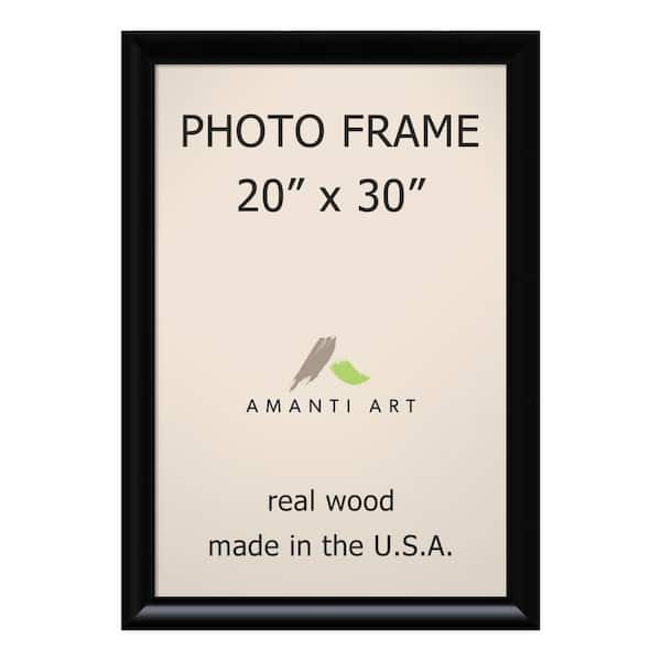 Amanti Art Steinway 20 in. x 30 in. Black Picture Frame