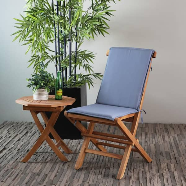 Teak folding discount outdoor dining chairs