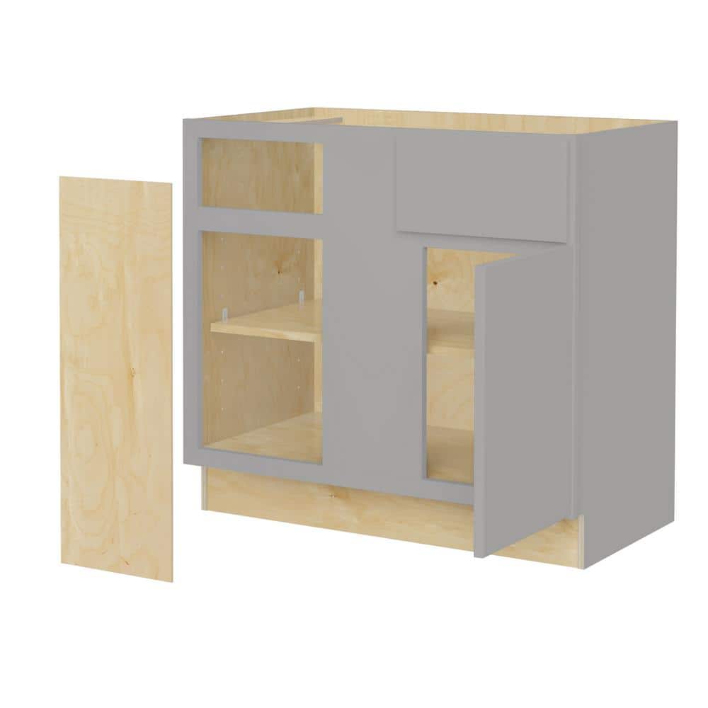 Hargrove 36 in. W x 24 in. D x 34.5 in. H Assembled Plywood Base Blind Corn