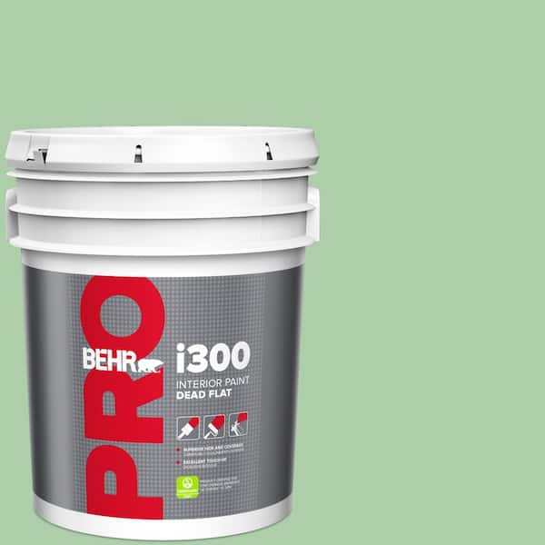 BEHR PRO 5 gal. #450D-4 Garden Room Dead Flat Interior Paint