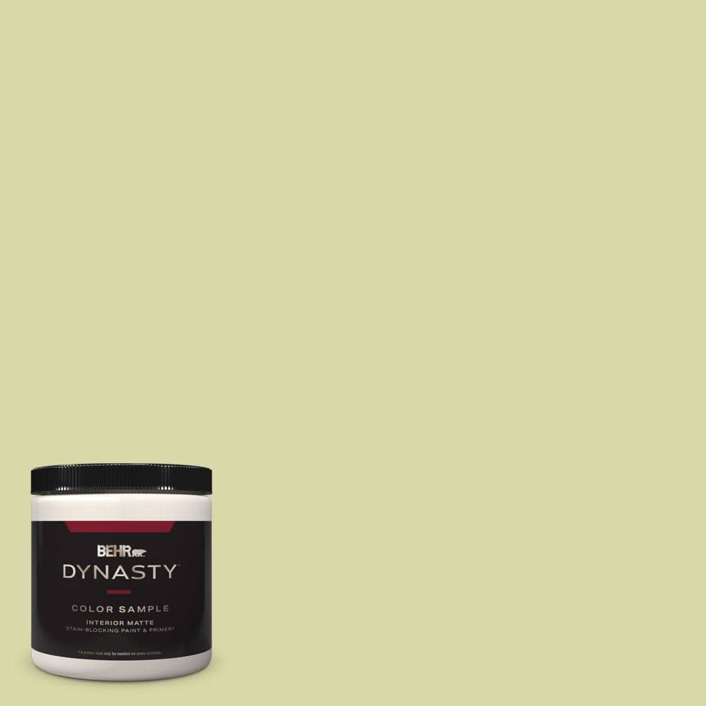 BEHR DYNASTY 8 oz. 410C3 Celery Sprig Matte StainBlocking Interior