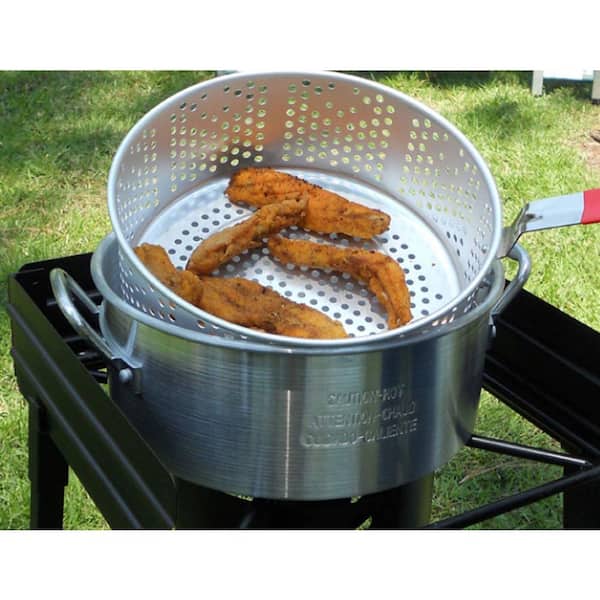 Portable Propane Outdoor Deep Frying/Boiling Package with 2 Pots - Metal  Fusion, Inc.