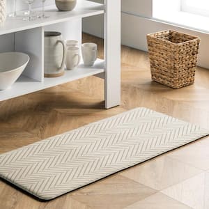 Synthetic Kitchen Floor Mat Semi-Gloss Anti-Fatigue Water Resistant Rug 20"x 32" 