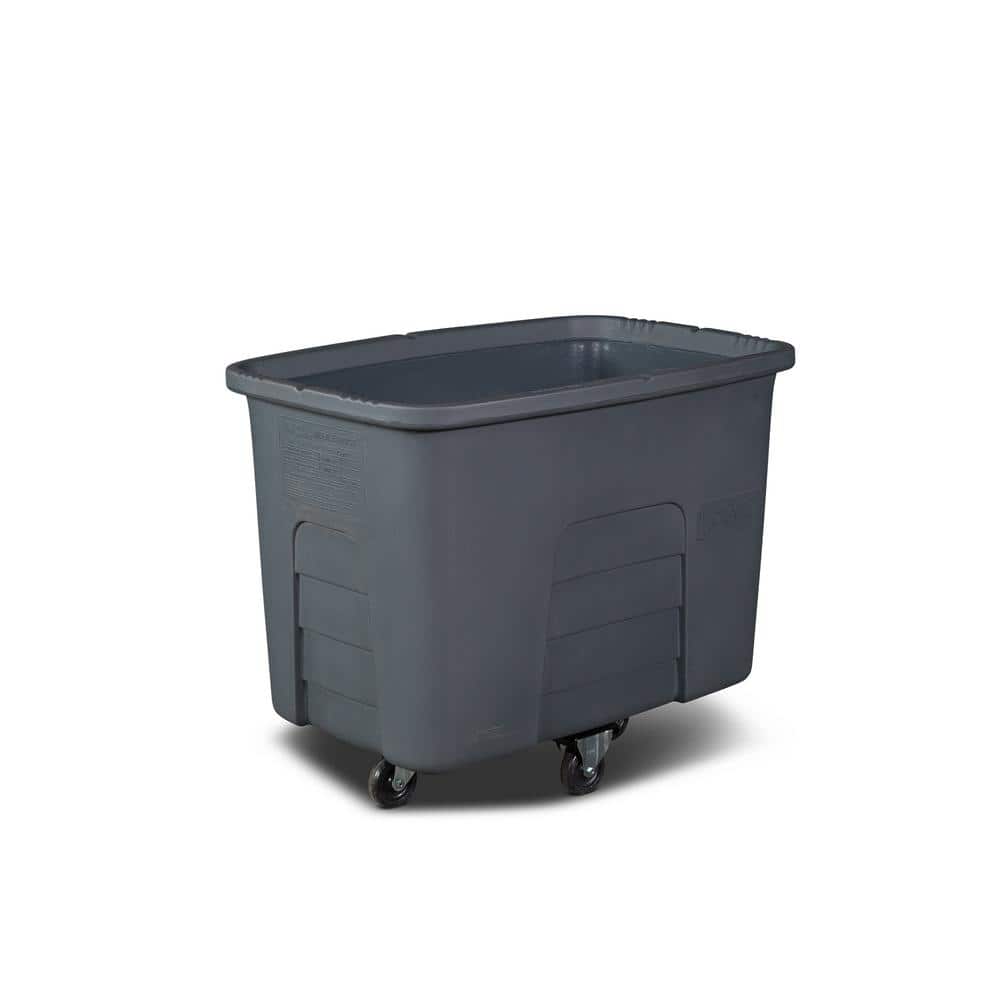 12 Cubic Foot 400 lbs. Capacity Heavy Duty Manual Cube Truck - Gray
