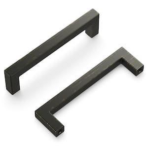 Skylight Collection Pull 3-3/4 in. (96 mm) Center to Center Vintage Bronze Finish Modern Zinc Bar Pull (1-Pack)