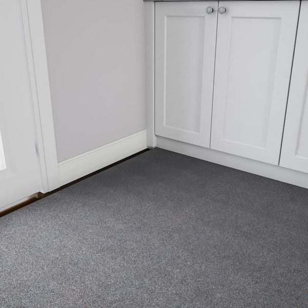 Gray Foam Mat Interlocking Floortiles, Exercise Mat For Basement Floor