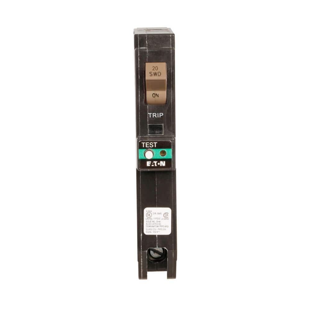 Eaton 20 Amp 120Volt/240Volt Single Pole AFCI Pigtail Circuit Breaker CHFN120AFCS The Home Depot