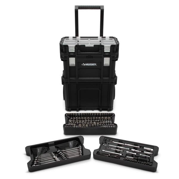 Reviews for Husky Mechanics Tool Set with Connect Rolling System (270