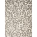 Jubilant Grey 4 ft. x 6 ft. Persian Vintage Area Rug