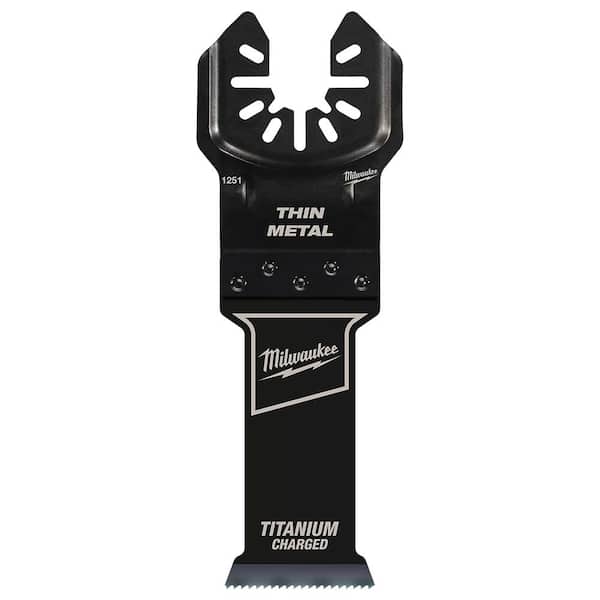 Milwaukee 1-1/8 in. Titanium Bi-Metal Universal Fit Wood and