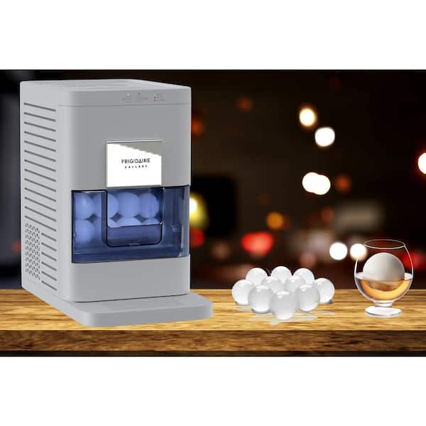 Frigidaire 40 lb. Freestanding Ice Maker in Stainless Steel
