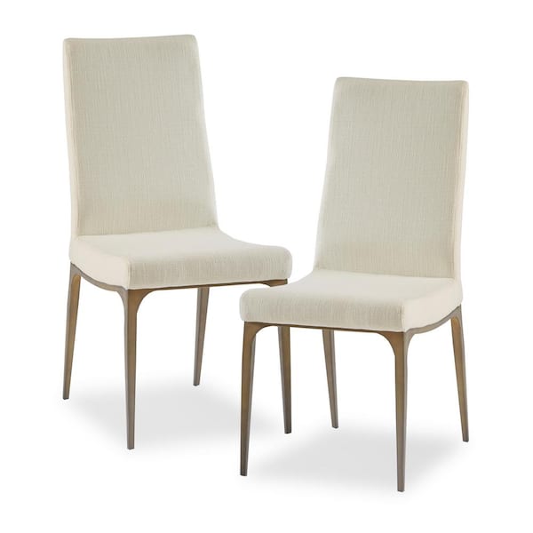Madison Park Callaway Cream Dining Side Chair Set of 2