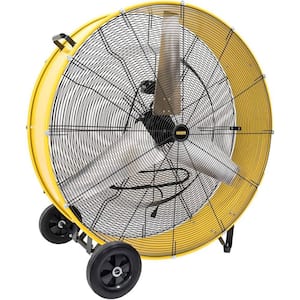 HICFM 26800 CFM 42 in. Industrial Drum Fan, High Velocity Powerful Heavy Duty Barrel Fan, Move Much Air