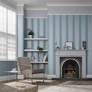 Lagom Stripe Deep Sky Wallpaper