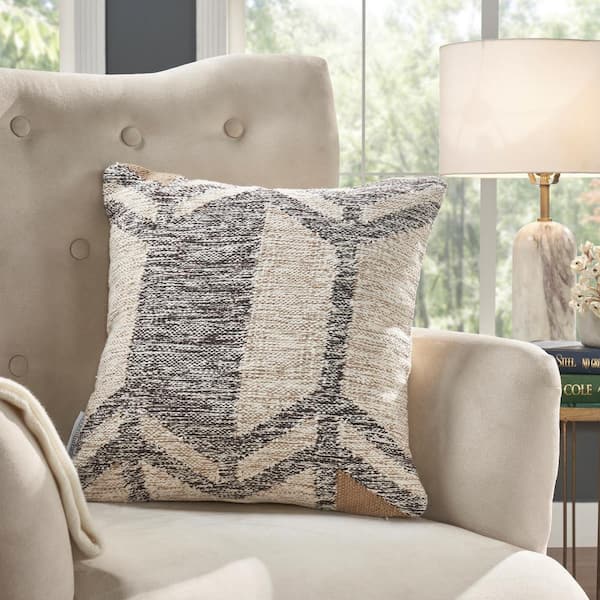 Modern Threads Gillian 18 in. x 18 in. Decorative Pillow