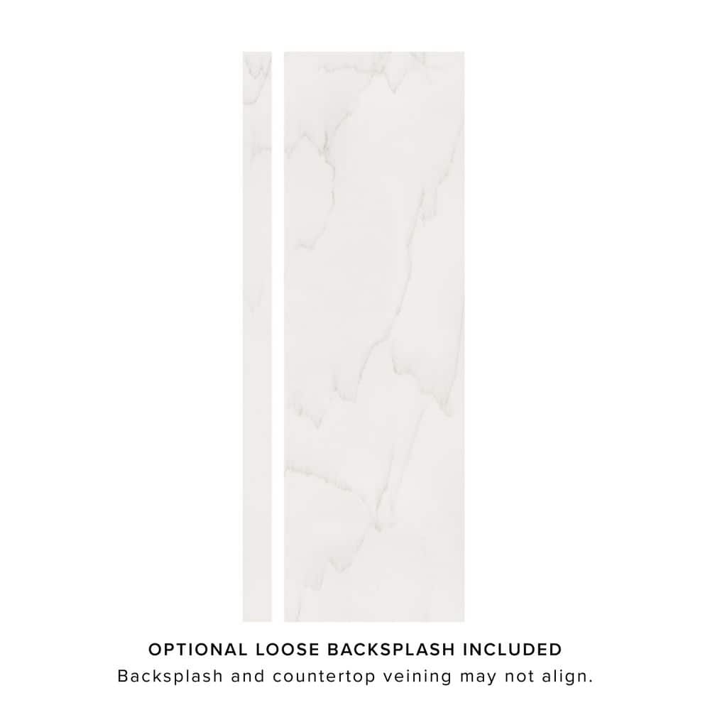 6 ft. Solid Surface Countertop in Carrara Emporio with Matte Finish price history on PriceWatchPro