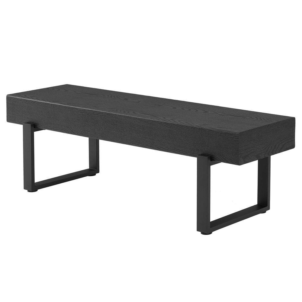 "59"" Black Wood and Black Metal Outdoor Beach Chair, Ottoman" price history on PriceWatchPro