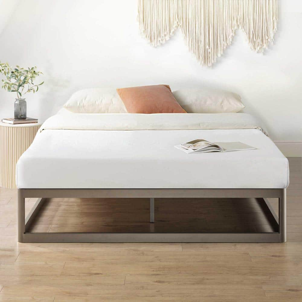 Reviews for MELLOW Ace of Base Round Metal Platform Bed with Heavy Duty ...