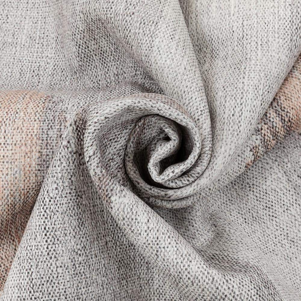 Gray Chenille Flat-Weave Reversible Area Rug 2' x 3'11"