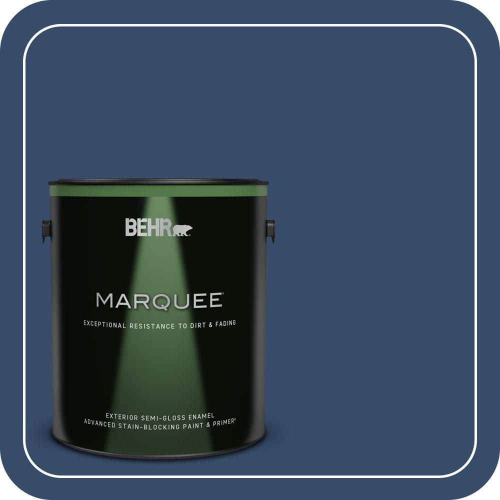1 gal. #580D-7 Deep Royal Semi-Gloss Enamel Exterior Paint & Primer price history on PriceWatchPro