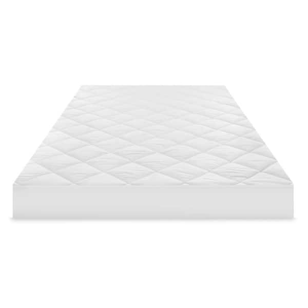 Crestell 2 Pack Baby Cot Cotton Filled Standard Waterproof Mattress Protector
