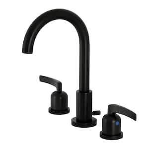 Centurion 8 in. Widespread 2-Handle Bathroom Faucet in Matte Black