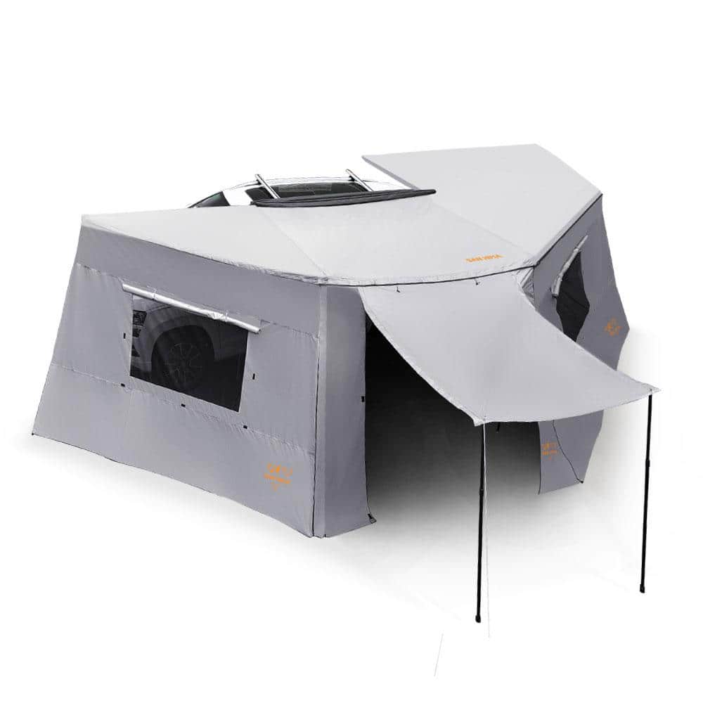 270° Freestanding Awning Tent, Car Side Awning Waterproof with Side Wall P
