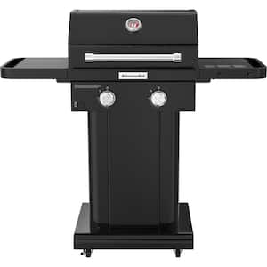 2-Burner Propane Gas Grill in Black