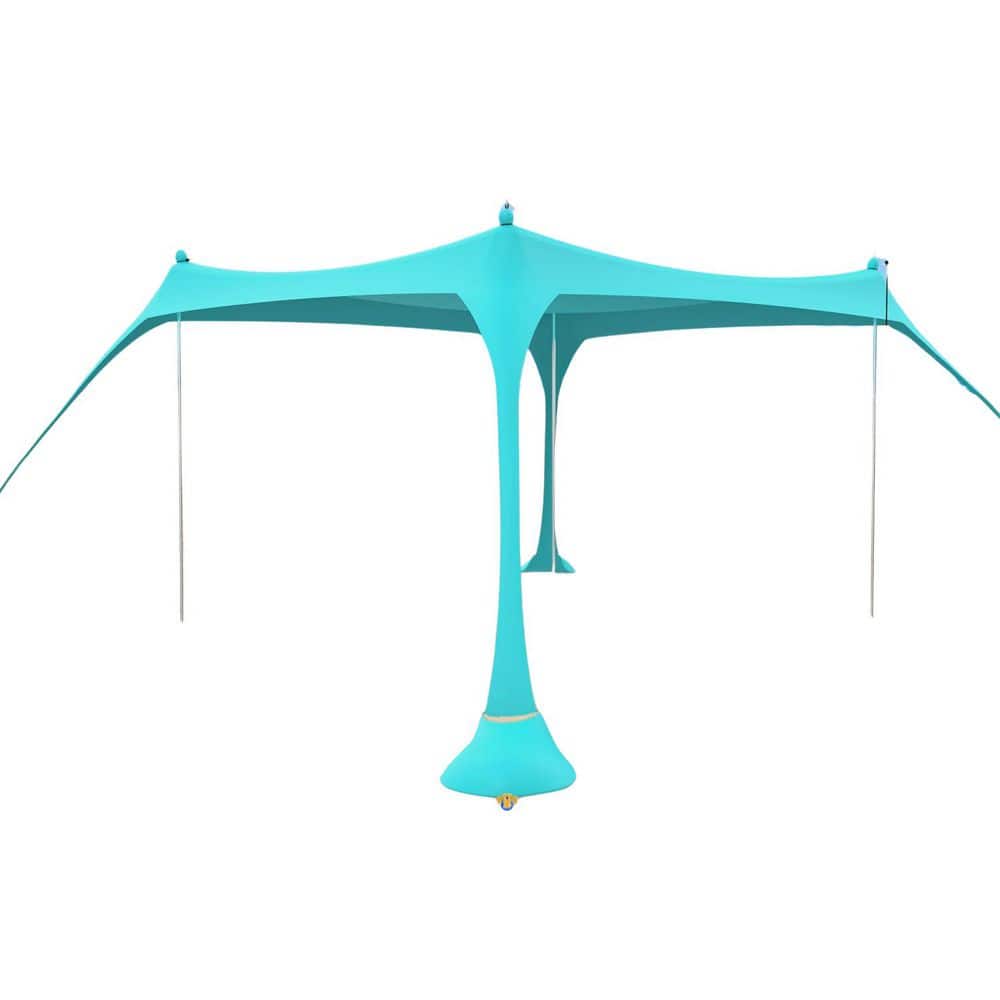 11 ft. x 11 ft. Blue Beach Tent Sun Shelter with UPF50+ Protection price history on PriceWatchPro