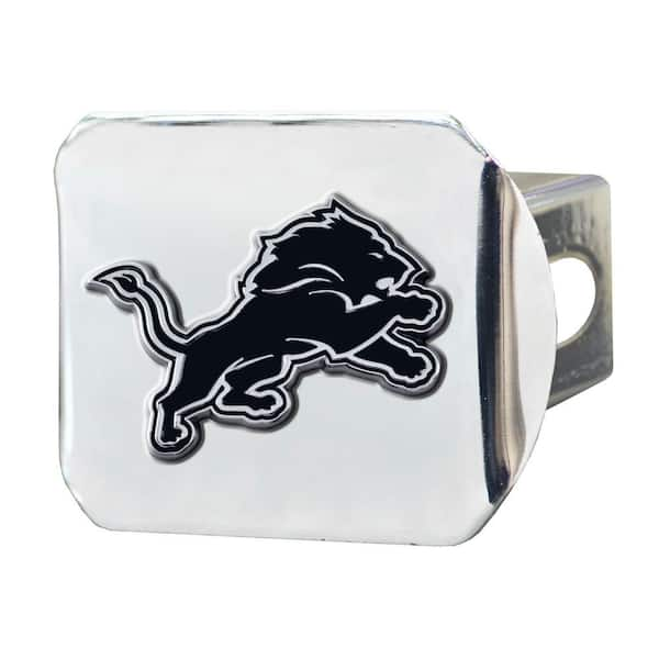 Detroit Lions Hitch Cover - Black