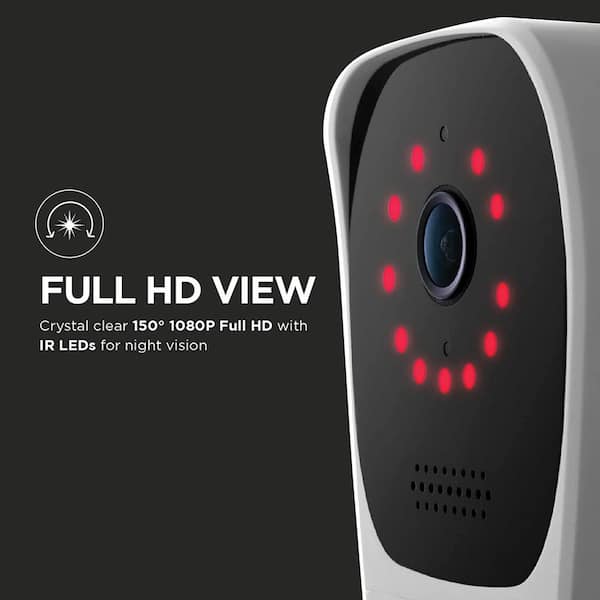 home zone security floodlight camera reviews