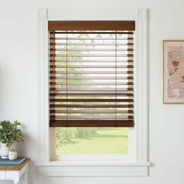 2 3/8 In. Cordless Wood Blinds