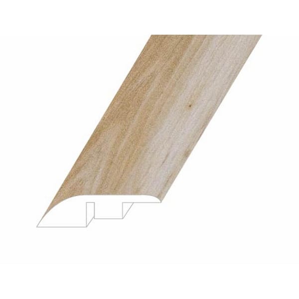 Montserrat Veritas Lively Fallow 0.6 in. T x 1.8 in. W x 94.5 in. L Vinyl Reducer Molding