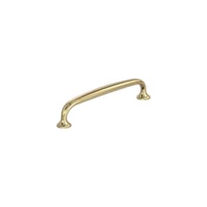Renown 5-1/16 in. (128mm) Traditional Golden Champagne Arch Cabinet Pull