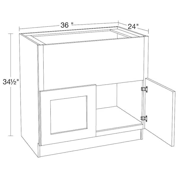 Home Decorators Collection Newport 36 in. W x 24 in. D x Home Decorators Collection Newport 36 in. W x 24 in. D x