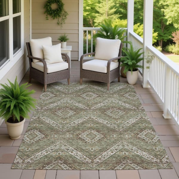 Addison Rugs Chantille Machine Washable Indoor/Outdoor Abstract