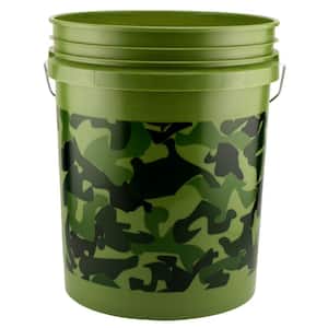 Battle Field Buckets Custom colored, Heavy-Duty Rope-Handled 5 gallon  Buckets